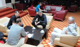 Krepšinio rinktinės kandidatai Palangoje