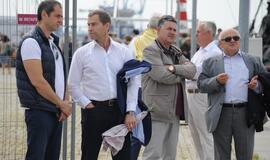 Prezidentė pagerbė žuvusiuosius jūroje