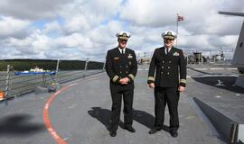 Į Klaipėdos uostą atplaukė JAV karinis laivas "USS Jason Dunham"