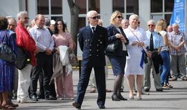 Jūreivystės mokykloje susitiko absolventai