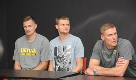 Krepšinio rinktinės kandidatai Palangoje