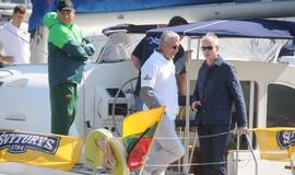 Lietuvos krepšinio rinktinės pasiplaukiojimas jachta