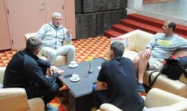 Krepšinio rinktinės kandidatai Palangoje