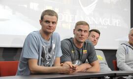 Krepšinio rinktinės kandidatai Palangoje