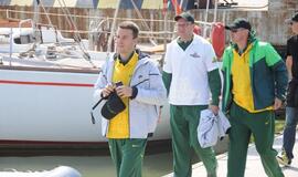 Lietuvos krepšinio rinktinės pasiplaukiojimas jachta