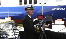 Į Klaipėdos uostą atplaukė JAV karinis laivas "USS Jason Dunham"