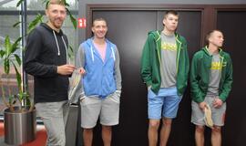 Krepšinio rinktinės kandidatai Palangoje