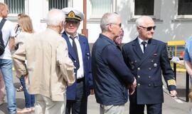 Jūreivystės mokykloje susitiko absolventai