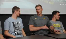 Krepšinio rinktinės kandidatai Palangoje