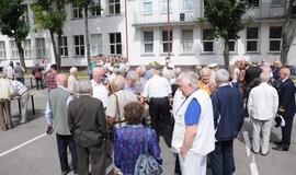 Jūreivystės mokykloje susitiko absolventai