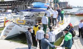 Lietuvos krepšinio rinktinės pasiplaukiojimas jachta