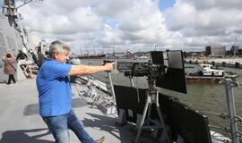 Į Klaipėdos uostą atplaukė JAV karinis laivas "USS Jason Dunham"