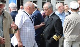 Jūreivystės mokykloje susitiko absolventai