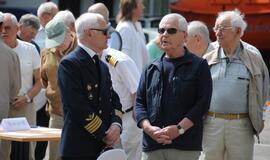 Jūreivystės mokykloje susitiko absolventai