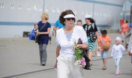 Prezidentė pagerbė žuvusiuosius jūroje