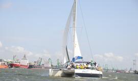 Lietuvos krepšinio rinktinės pasiplaukiojimas jachta