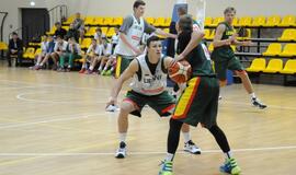 Krepšinio rinktinės treniruotė Palangoje