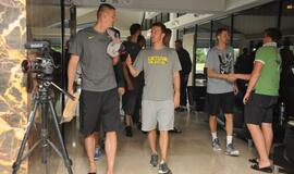 Krepšinio rinktinės kandidatai Palangoje