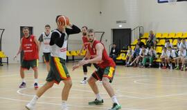 Krepšinio rinktinės treniruotė Palangoje