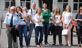 Jūreivystės mokykloje susitiko absolventai