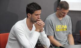 Krepšinio rinktinės kandidatai Palangoje