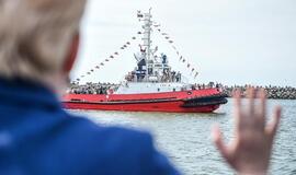 Prezidentė  ir premjeras pagerbė žuvusiuosius jūroje