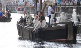 Šventės dalyviai gėrėjosi istoriniais laivais