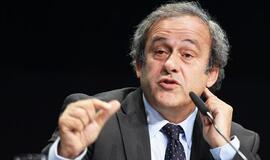 UEFA vadovas Mišelis Platini sieks tapti Džozefo Blaterio įpėdiniu