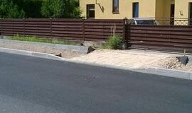 Gyventojams nerimą sukėlė įvažiavimai į kiemus