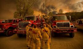 Kalifornijos gubernatorius dėl miško gaisrų paskelbė valstijoje nepaprastąją padėtį
