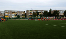 Naujos aikštelės pradžiugins jaunuosius futbolininkus