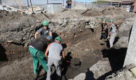 Meras lankėse Klaipėdos piliavietėje