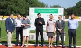 Lengvosios atletikos čempionato atidarymas