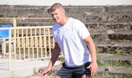 Pirmoji "Neptūno" treniruotė