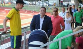 Lengvosios atletikos čempionato atidarymas