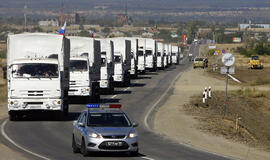 Rusija į Ukrainą išsiuntė dar vieną pagalbos konvojų