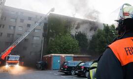 Vokietija: per gaisrą buvusiame bunkeryje nukentėjo 38 žmonės