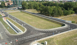 Atidaryta naujai rekonstruota sankryža