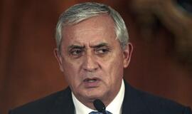 Atsistatydino Gvatemalos prezidentas