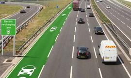 Britanijos keliai tiek energiją elektromobiliams
