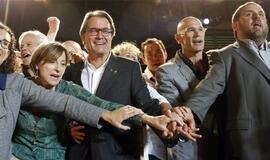 Katalonijos regiono rinkimus laimėjo už nepriklausomybę esančios politinės jėgos