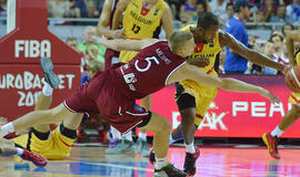 Latvijos krepšininkai pergale pradėjo Europos čempionatą