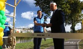 Dviračių tako atidarymas