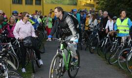 Dviračių tako atidarymas