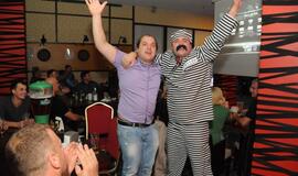 Klaipėdiečiai švenčia Lietuvos krepšininkų pergalę