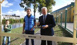 Dviračių tako atidarymas