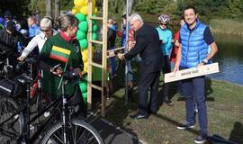 Dviračių tako atidarymas