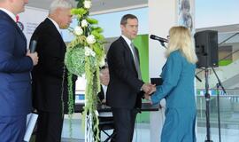 Atidaryta naujai rekonstruota Baltijos prospekto ir Minijos gatvės sankryža