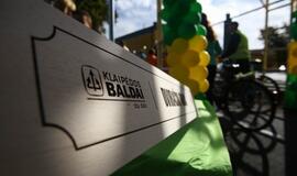 Dviračių tako atidarymas