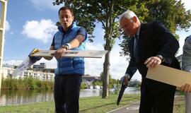 Dviračių tako atidarymas